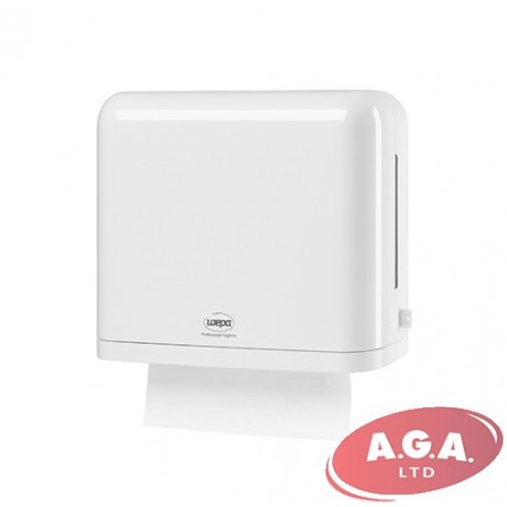 Wepa narow, short folded towel dispenser
