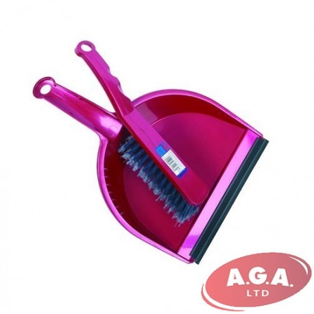 Dustpan with a rubber edge "Elisa"