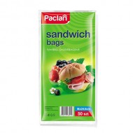 Papīra sviestmaižu maisiņi Paclan, 18x24,5cm, 50 gb