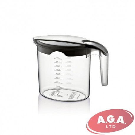 Mērkrūze ar vāku 1 L