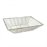 Plastmasas grozs metāla rāmī