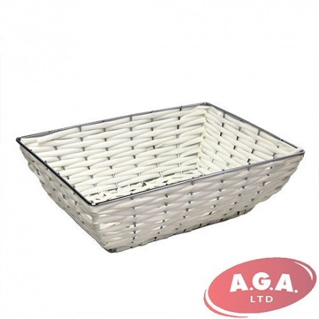 Plastic bascet in metal frame