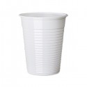 Vienreizlietojamās glāzes 200ml, baltas