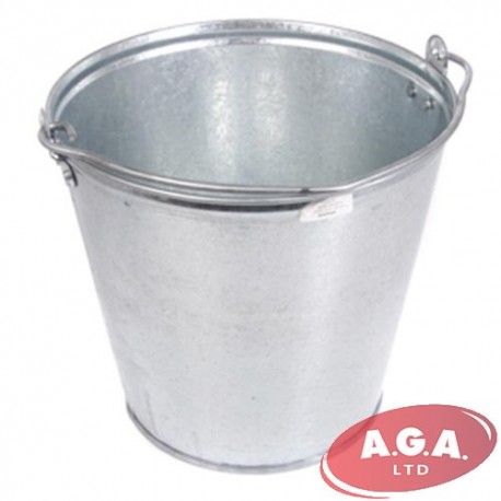 Galvanized bucket 9 L