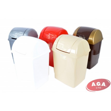 Atkritumu tvertne ar šūpojošos vāku 26 L