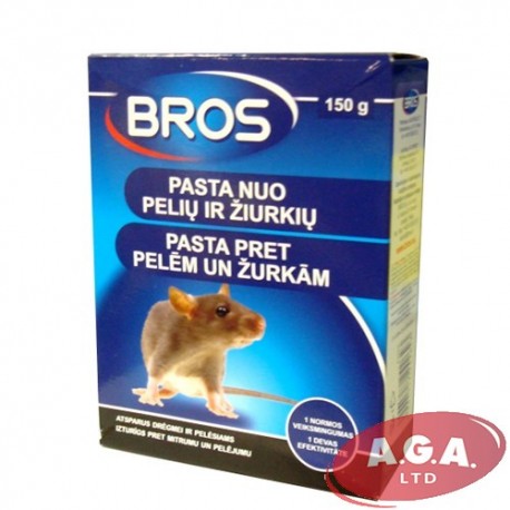 Bros paste against rodents 150 g