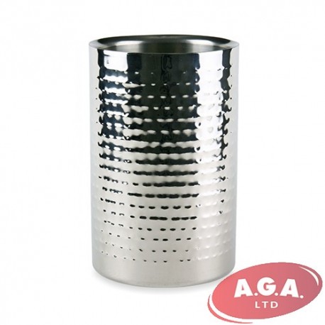 Vīna pudeles atdzesēšanas trauks ar dubultsienu