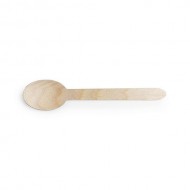 Kompostējama koka karote 15.5cm, 100gb