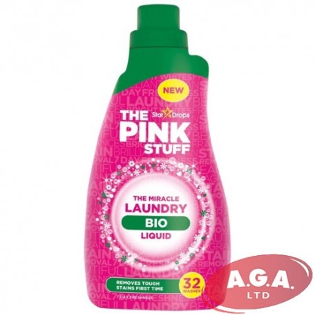 THE PINK STUFF Bio šķidrais veļas mazgāšanas līdzeklis 960ml