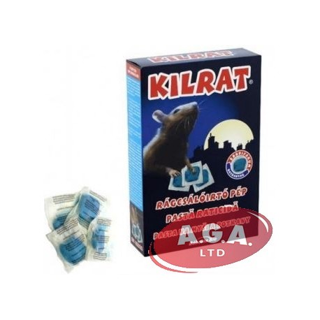 KILRAT Žurku un peļu inde- pastveida ēsma 150g