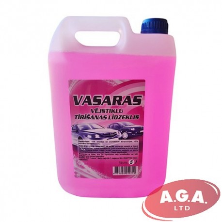 Vējstiklu šķidrums 5L Vasaras