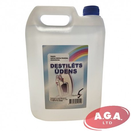 Destilēts ūdens 5 L