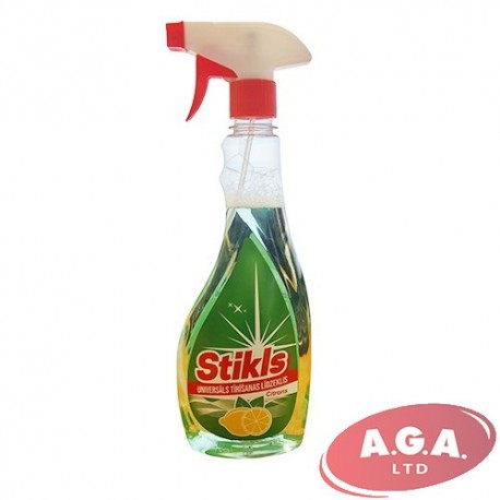 Stikls 500ml with lemon