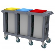 Atkritumu savākšanas ratiņi