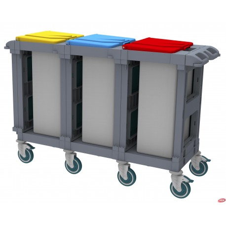 Atkritumu savākšanas ratiņi