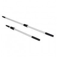 Alumīnija teleskopisks kāts 3x130 cm, ar vītni