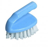 Plastic brush with the handle